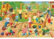 Schmidt 56201 - A Day at Playschool - 3 x 24 db-os puzzle