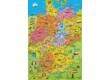 Schmidt 56312 - Cartoon Map of Germany - 200 db-os puzzle