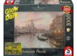 Schmidt 59499 - In the Streets of Venice, Thomas Kinkade - 1000 db-os Foszforeszkáló puzzle