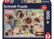 Schmidt 58940 - Nostalgic chocolates - 1500 db-os puzzle