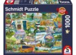 Schmidt 1000 db-os puzzle - Travel Stickers (58984)