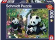 Schmidt 57380 - Panda Family - 500 db-os puzzle