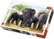 Trefl 10442 - Afrikai elefántok - 1000 db-os puzzle