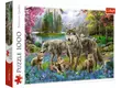Trefl 10558 - Farkasok a tónál - 1000 db-os puzzle