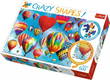 Trefl 11112 - Crazy Shapes - Színes hőlégballonok - 600 db-os puzzle11112