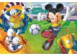 Trefl 16353 - Mickey Mouse és barátai - Mickey egér a pályán - 100 db-os puzzle