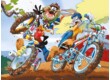 Trefl 18169 - Looney Tunes - Bicikliverseny - 30 db-os puzzle