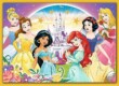 Trefl 34309 - Disney Princess - Mesebeli barátság - 4 az 1-ben (35, 48, 54, 70 db-os) puzzle