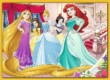 Trefl 34309 - Disney Princess - Mesebeli barátság - 4 az 1-ben (35, 48, 54, 70 db-os) puzzle