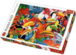Trefl 37328 - Színes madarak - 500 db-os puzzle