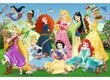 Trefl 16417 - Disney Princess - Vidám délután - 100 db-os puzzle