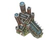 Wrebbit 02017 - Trónok harca - Vörös erőd  - 845 db-os 3D puzzle