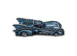 Wrebbit 00515 - DC Comics - Batmobile autó - 255 db-os 3D puzzle