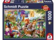 Schmidt 1000 db-os puzzle - Crazy garden of pets (58978)