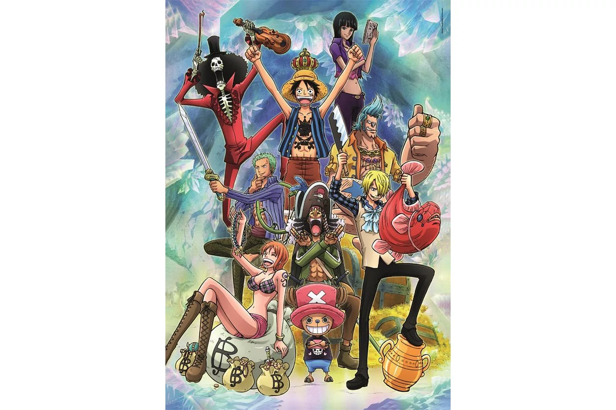 Clementoni 39920 - Anime One Piece - 1000 db-os Compact