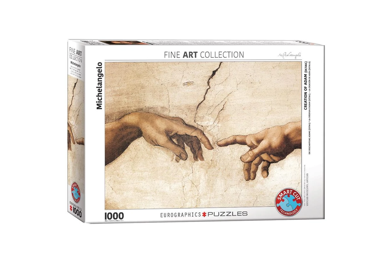 EuroGraphics 6000-2016 - Creation of Adam, Michelangelo - Detail