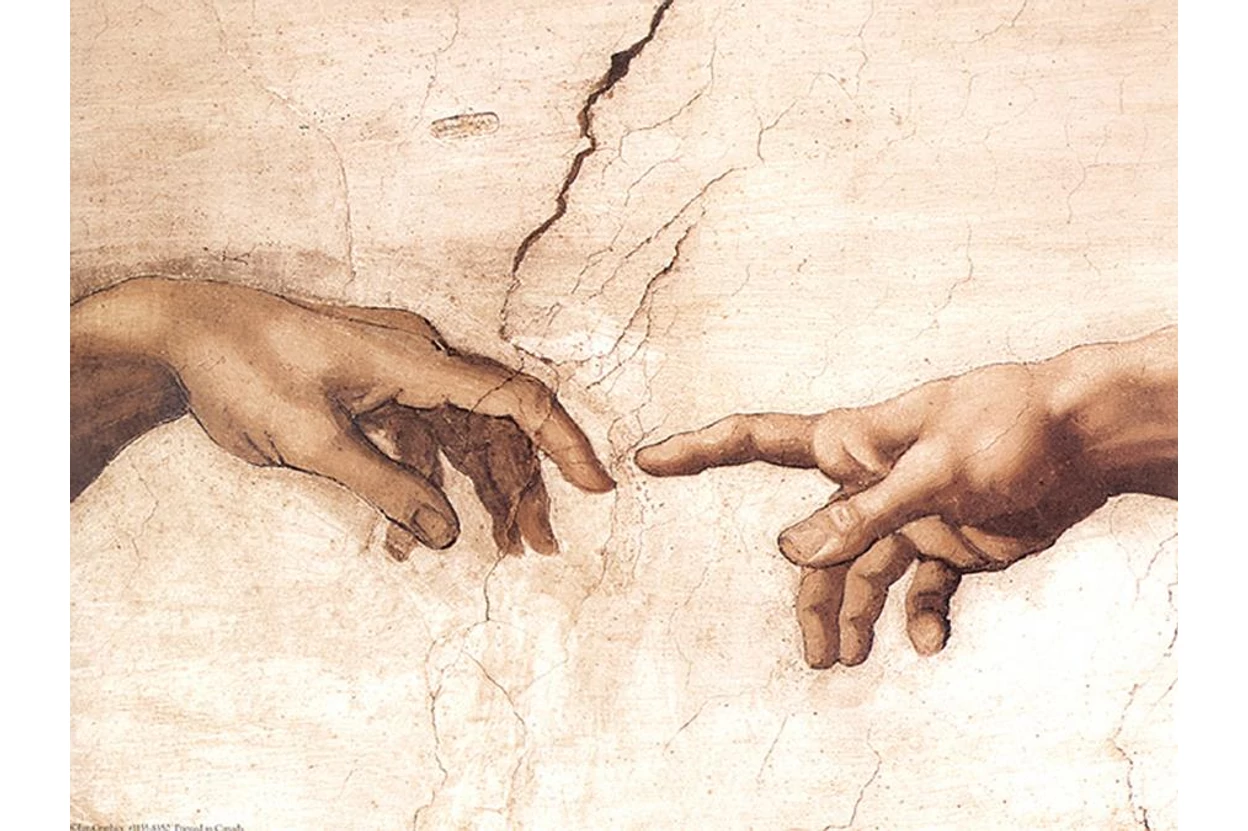 EuroGraphics 6000-2016 - Creation of Adam, Michelangelo - Detail