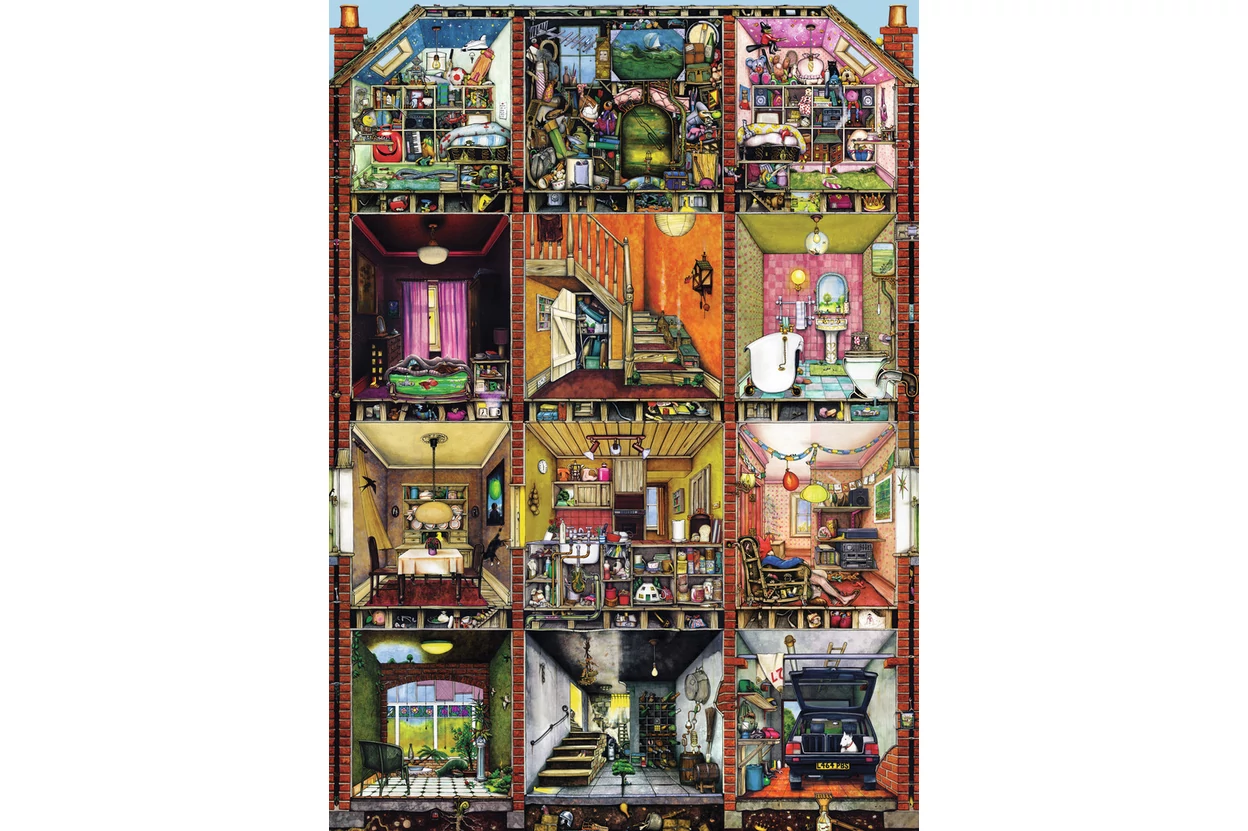 Factory Ravensburger Higgledy-Piggledy House Puzzle