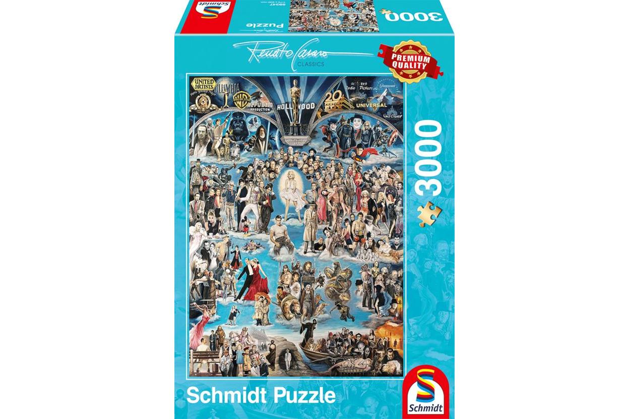 Puzzle 3000 pièces : Hollywood XXL - Schmidt - Rue des Puzzles