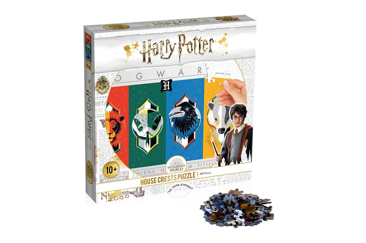 Harry Potter Puzzle, 1000 Teile – Motiv: Weihnachtsbankett In Hogwarts, Inkl. Poster