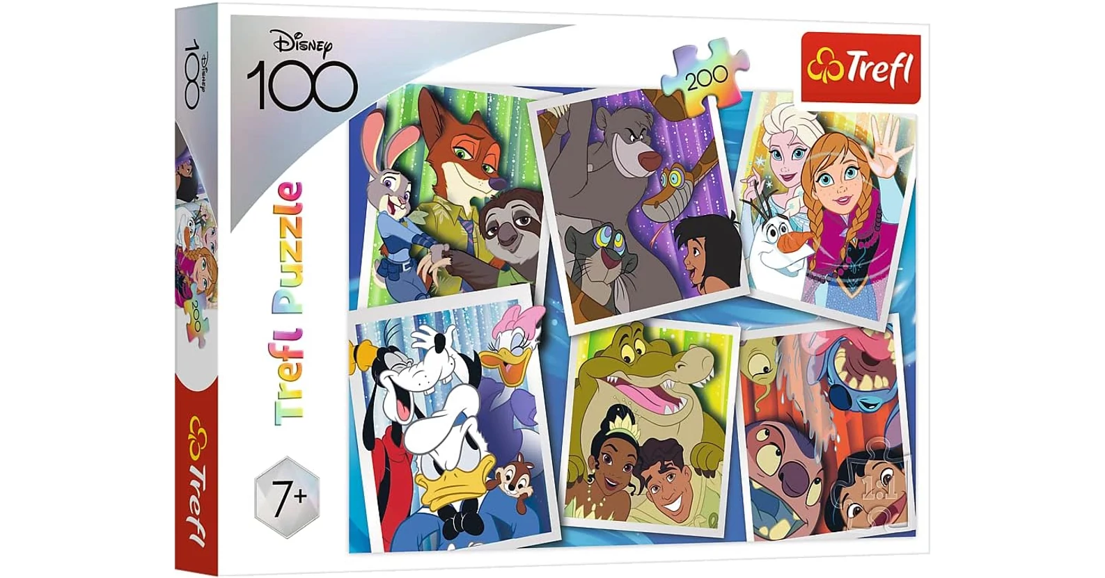 Trefl 13299 - Disney 100 - 200 db-os puzzle - Puzzle 161-499 db