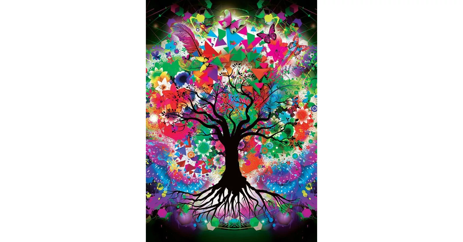 Yazz Yazz 3808 - Colorful Tree - 1000 db-os puzzle