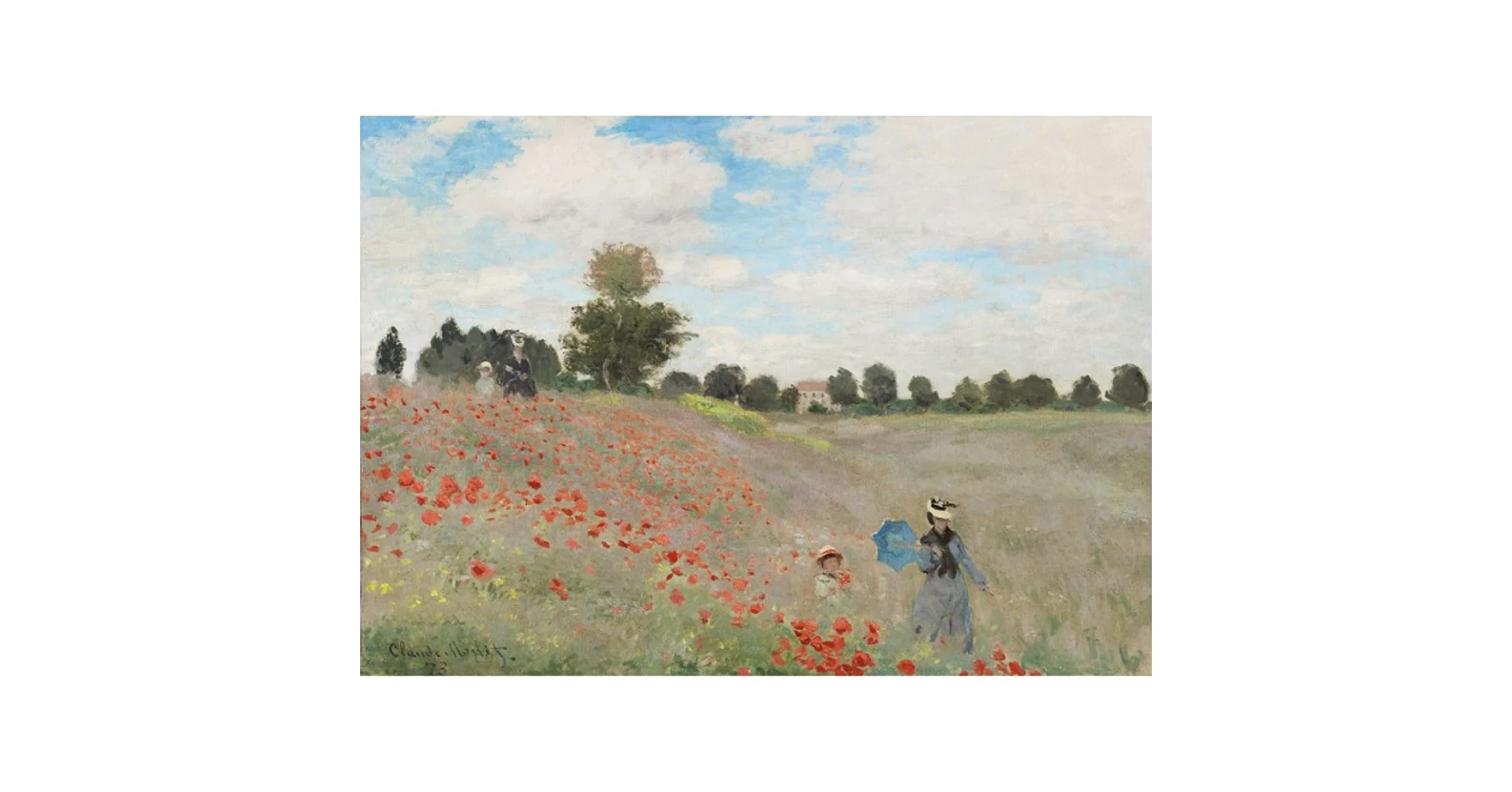 Bluebird 60312 - Claude Monet - Poppy Field, 1873 - 1000 db-os Art by ...