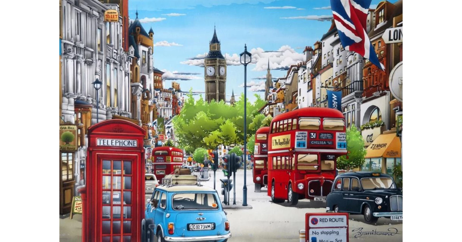 Bluebird 70119 - London - 1000 db-os puzzle - Puzzle 1000 db
