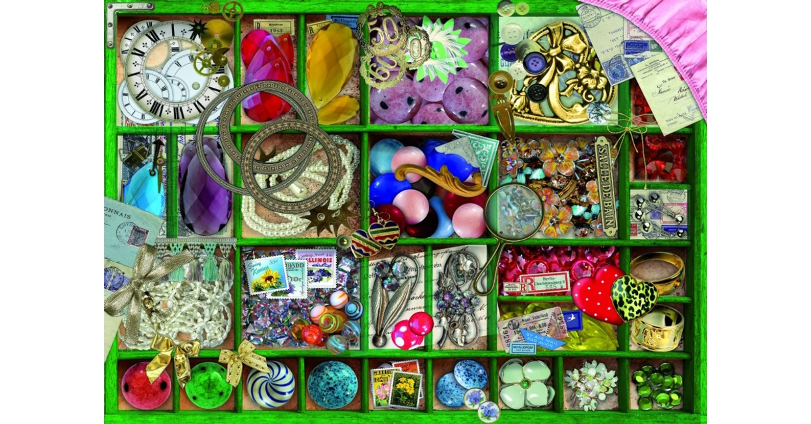 Bluebird 90270 - Green Collection - 1000 db-os puzzle - Puzzle 1000 db