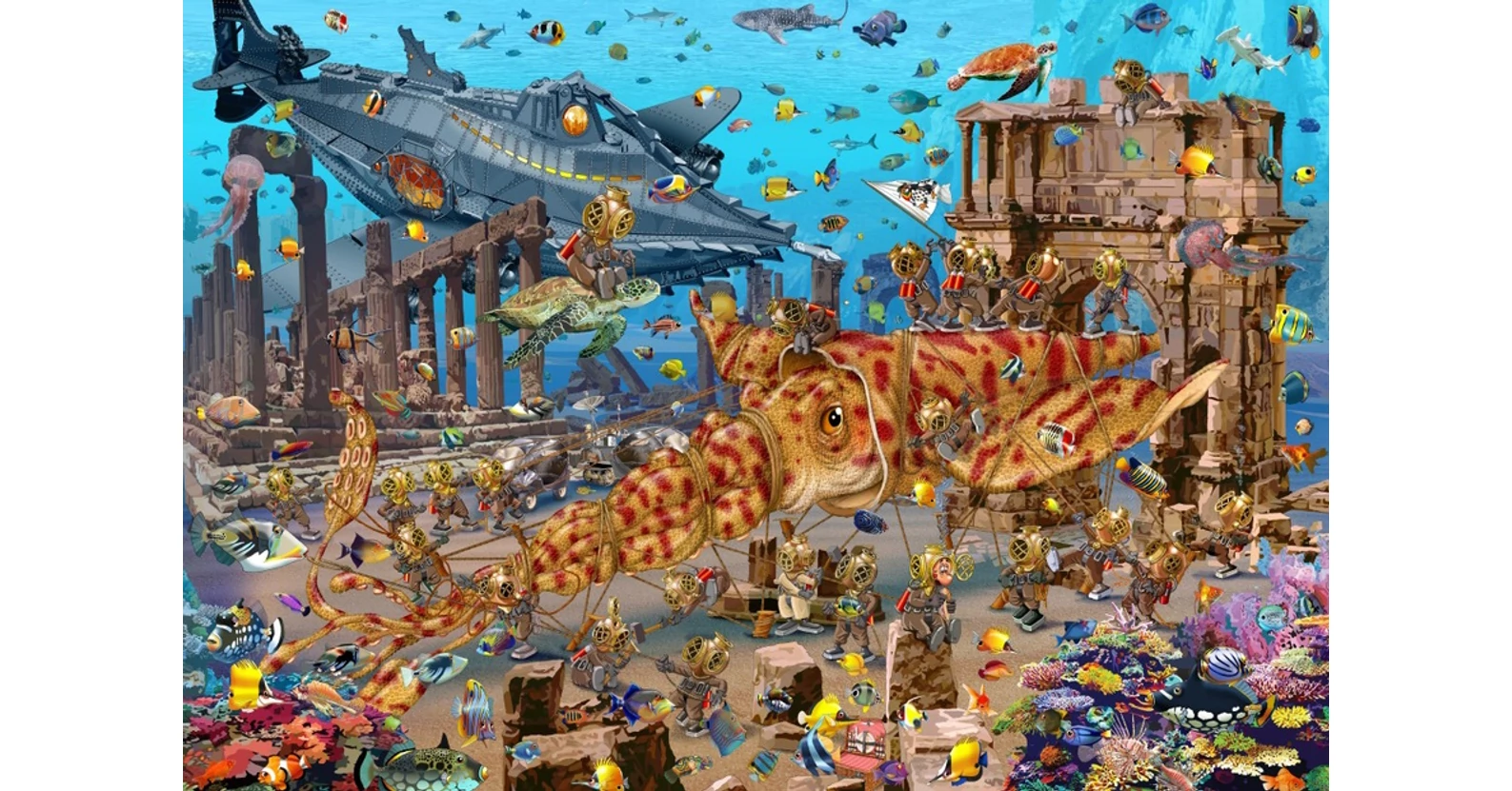 Bluebird 90326 - Nemo - 1000 db-os puzzle - Puzzle 1000 db