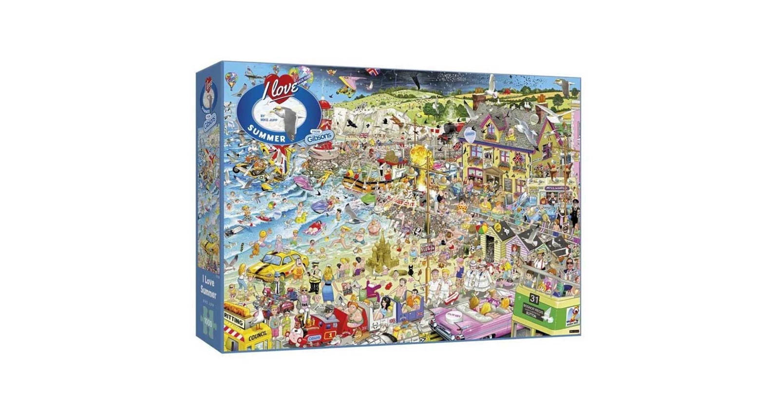 Gibsons 1000 db-os puzzle - I Love Summer (7038) - Puzzle 1000 db