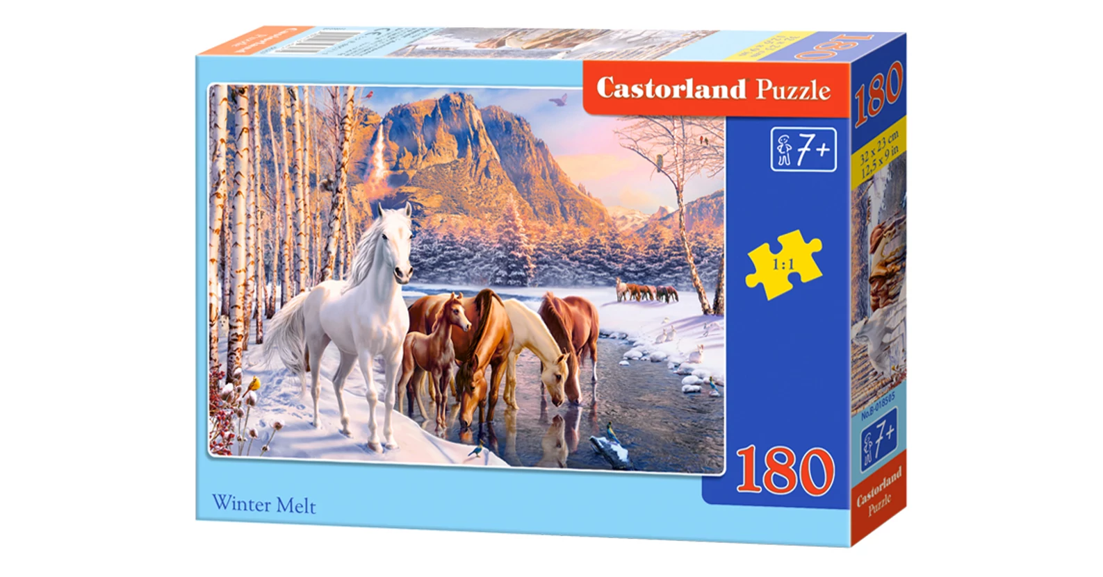 Castorland B-040407 - Tűzoltók mentés közben - 40 db-os MAXI