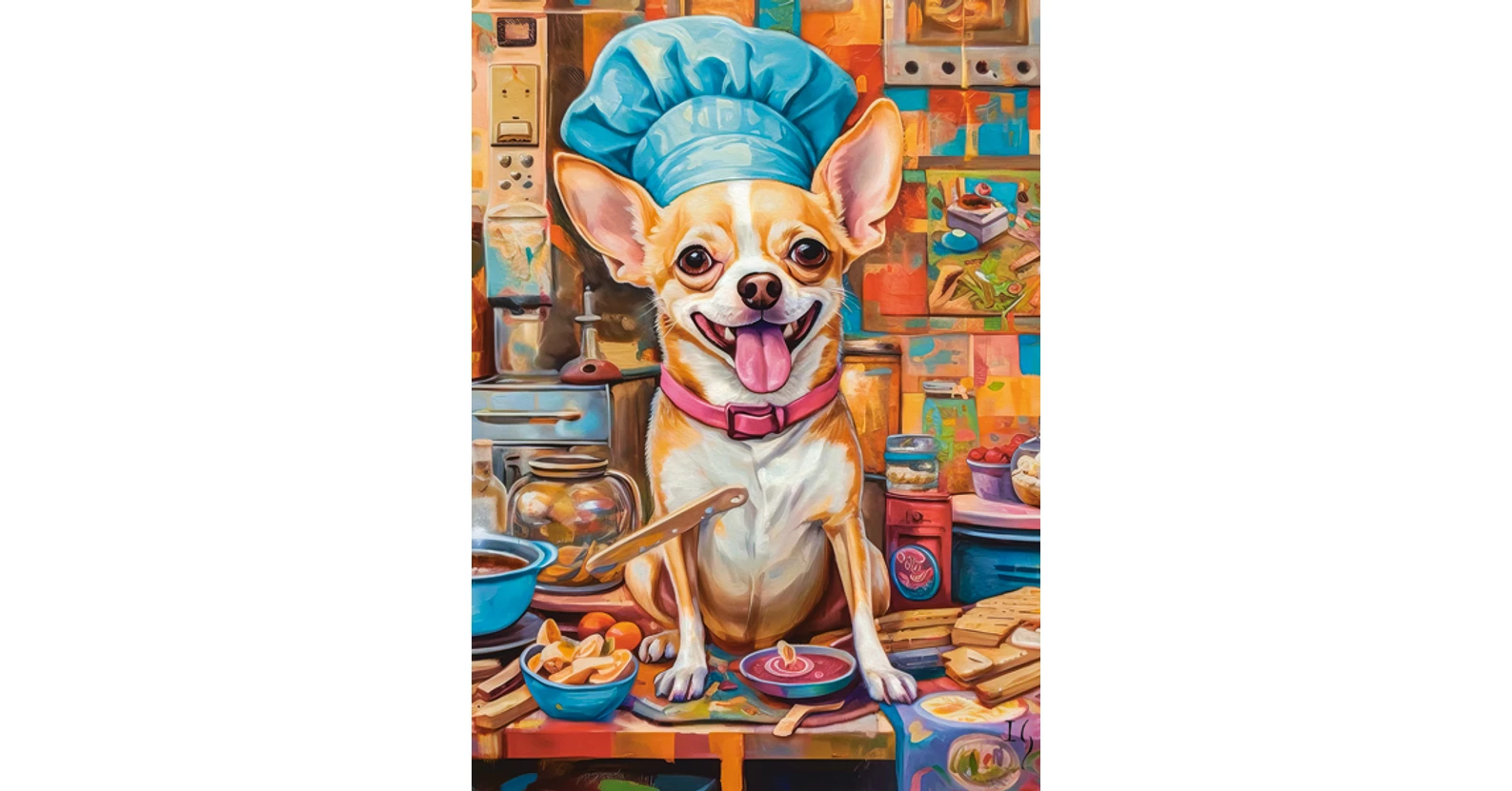 Castorland B-13579 - Kutya séf - 120 db-os puzzle - Puzzle 101-160 db