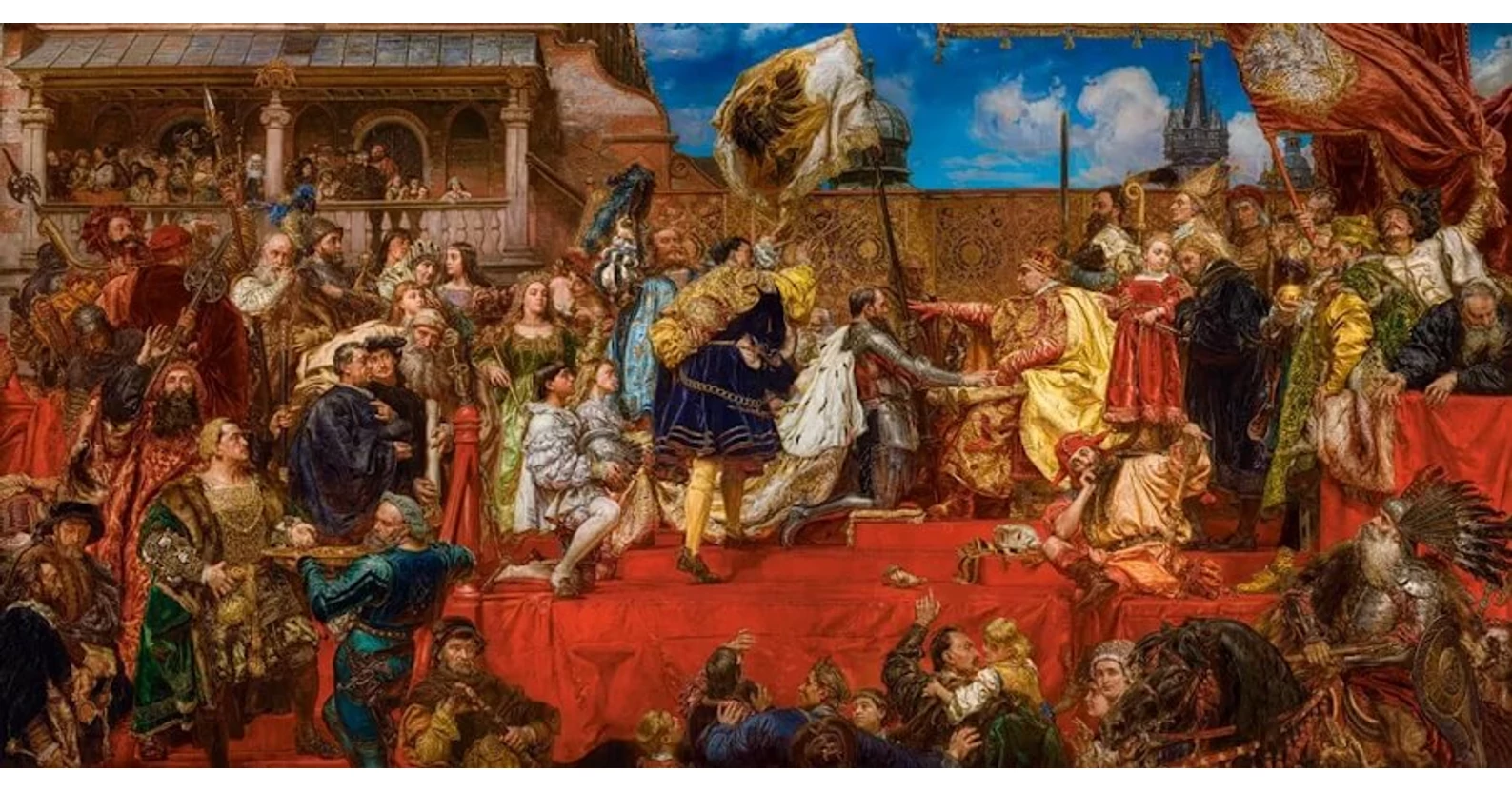 Castorland C-400386 - Porosz hódolat, Jan Matejko - 4000 db-os Art Collection puzzle