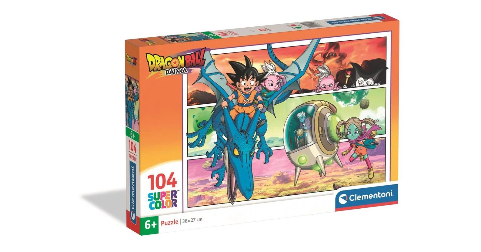 Clementoni 25089 - Dragon Ball Daima 1 - 104 db-os puzzle - Puzzle 100 db