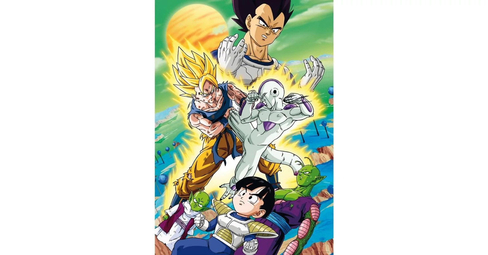 Clementoni 31747 - Dragon Ball - 1500 db-os puzzle - Puzzle 1500 db
