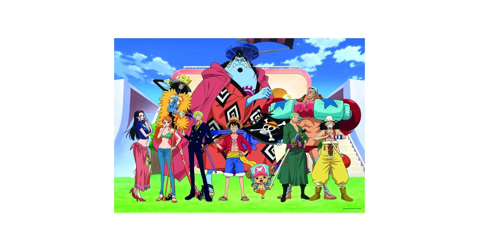 Puzzle Clementoni Luffy 1000 Piezas | One Piece | Hecho En Italia | Postre Incluido