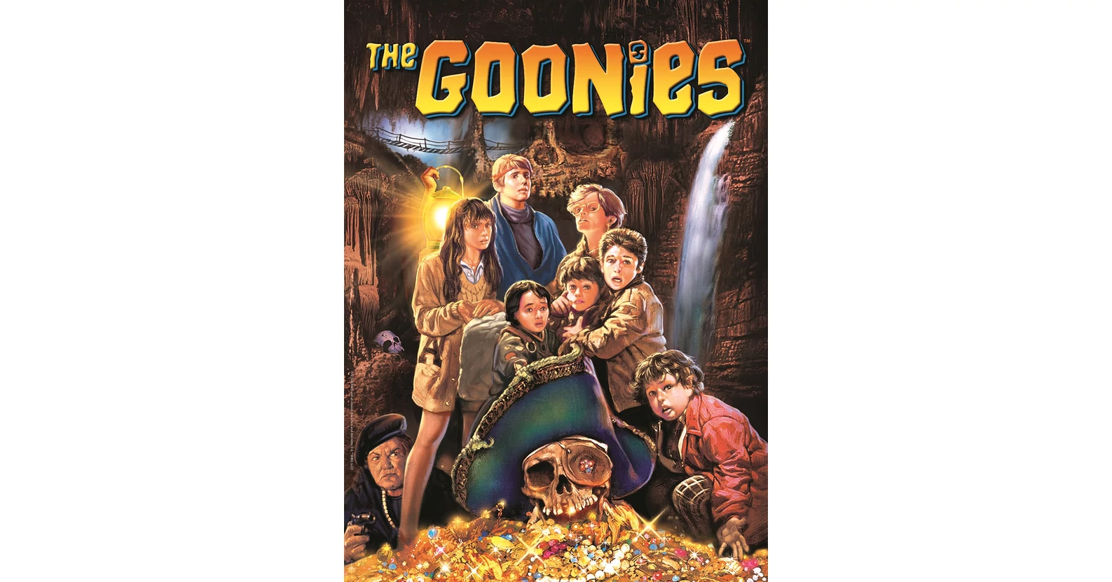 Clementoni The Goonies 500-Piece Jigsaw Puzzle For Adults - Cult Movie Puzzle - Made In Italy (49x36 Cm)