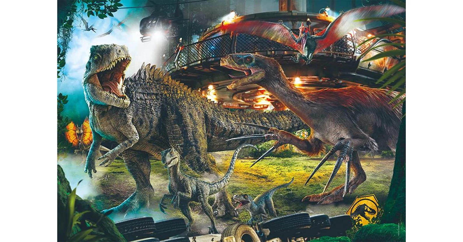 Clementoni 39699 - Jurassic World - 1000 db-os puzzle bőröndben ...