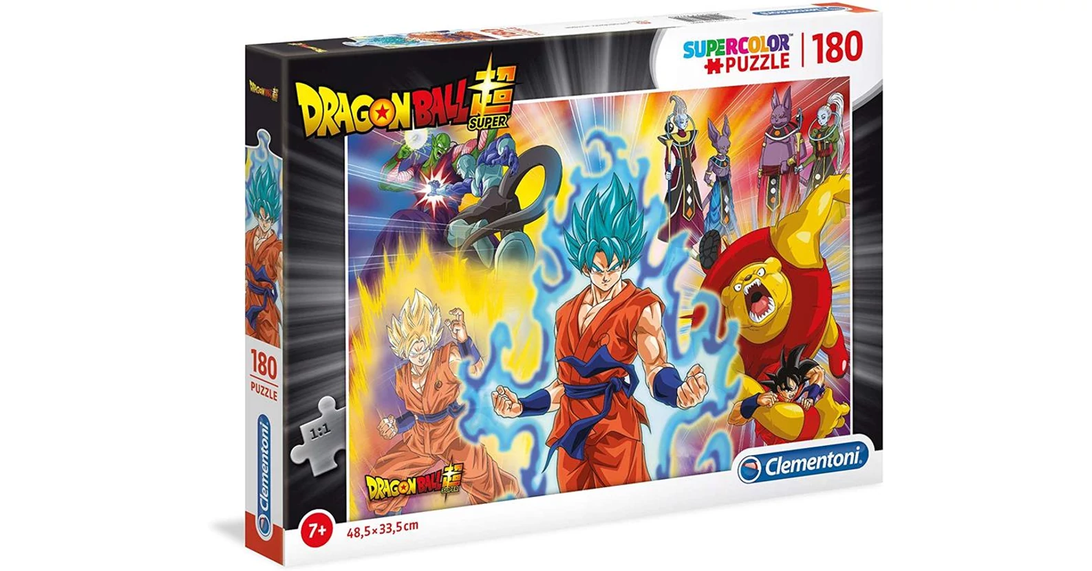 Clementoni 29761 - Szuper színes puzzle - Dragon Ball Super - 180 db-os ...