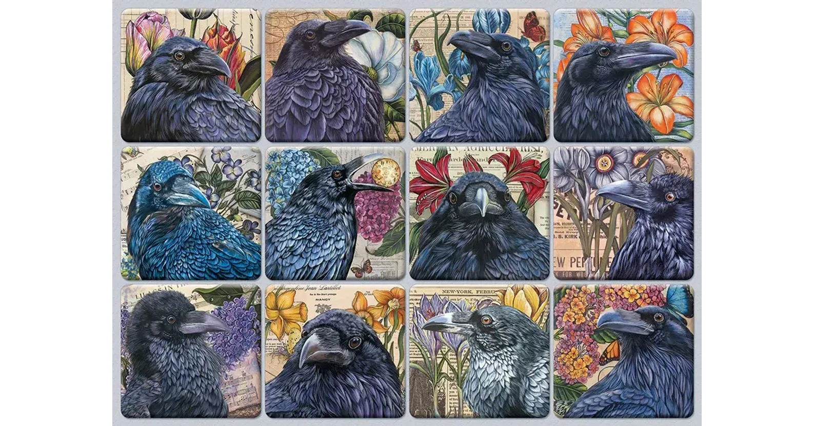 Puzzle 1000 Pezzi Cobble Hill: 'A Constable Of Ravens' – Nuovo In Scatola - Foto 5