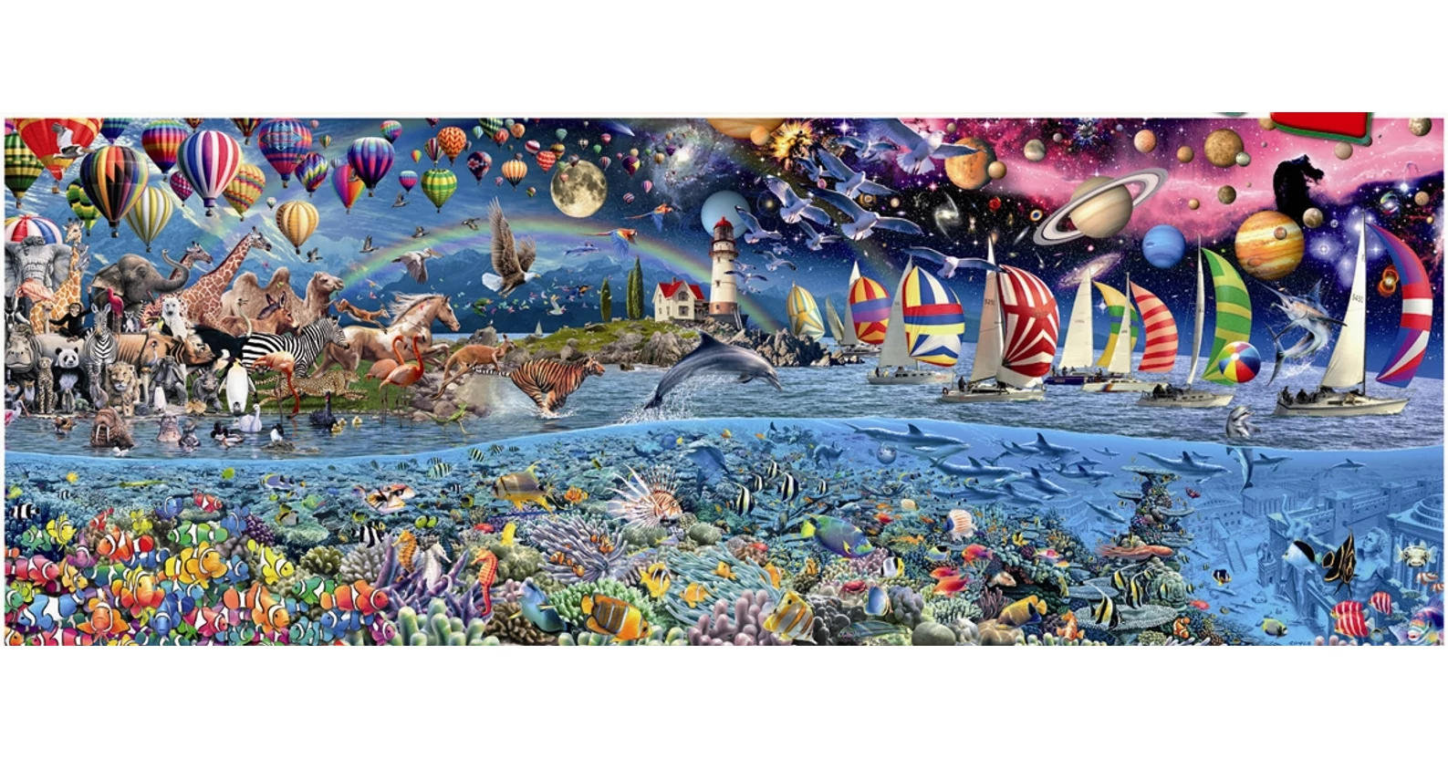 Educa Educa 13434 - Az élet - 24000 db-os puzzle