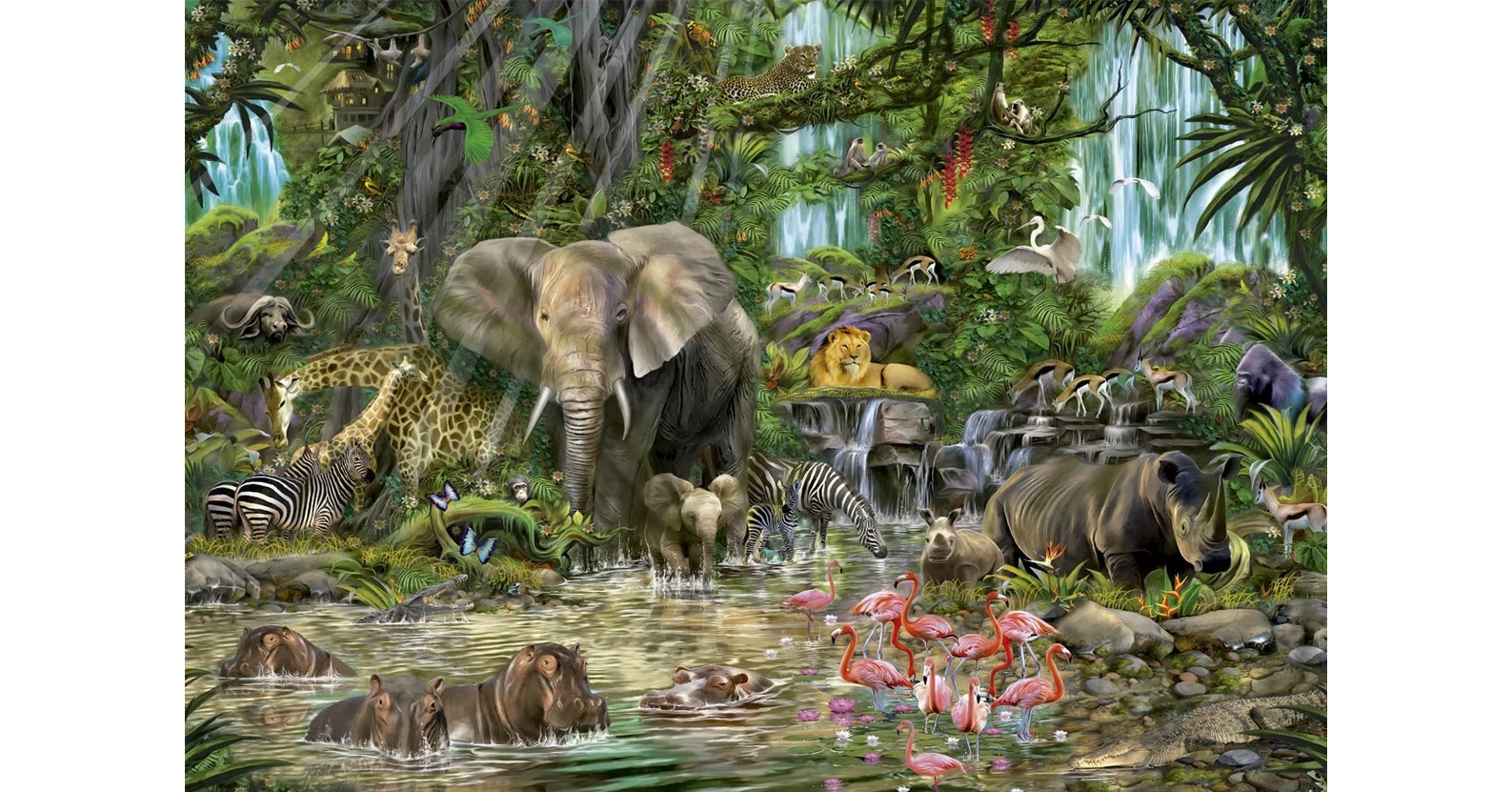 Educa Educa 16013 - Afrikai dzsungel - 2000 db-os puzzle