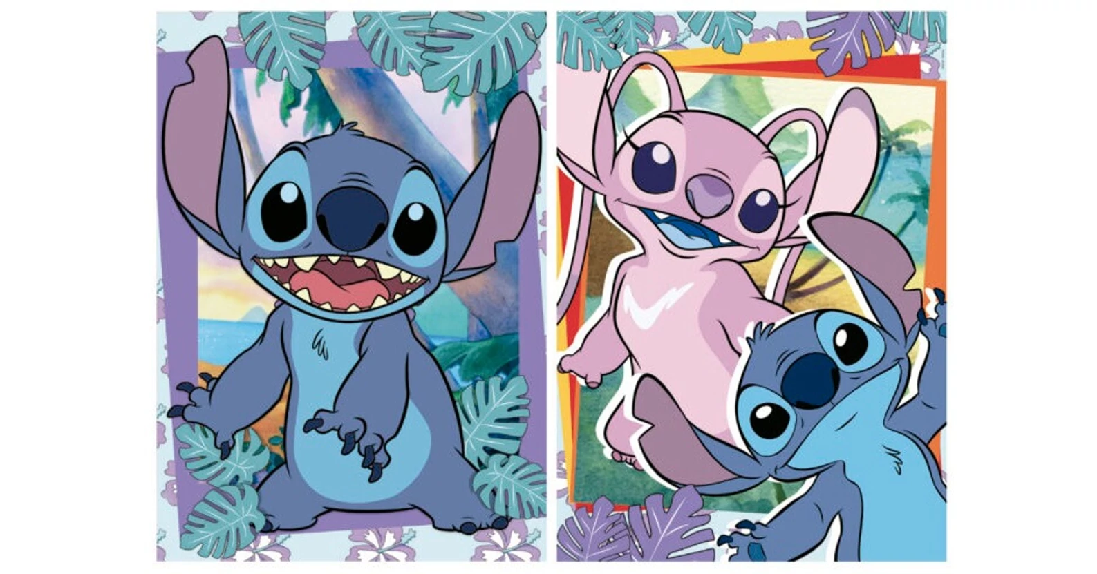 Educa 19732 - Disney - Stitch - 2 x 500 db-os puzzle - Puzzle 500-999 db