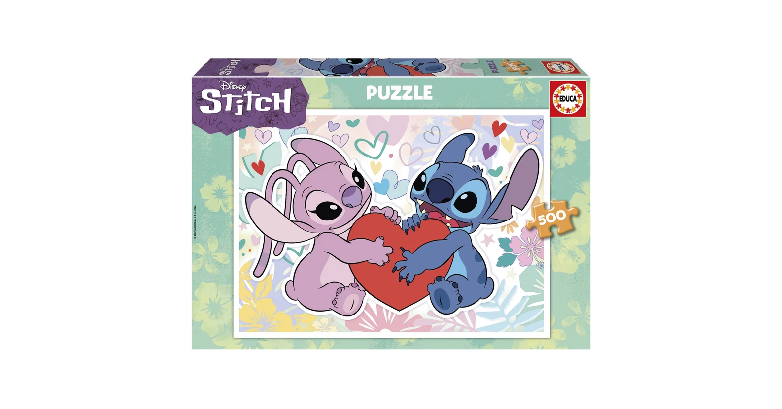 Educa 19911 - Disney - Stitch - 500 db-os puzzle - Puzzle 500 db