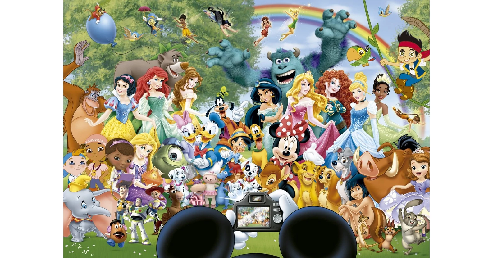 Educa 16297 - Disney csodálatos világa - 1000 db-os puzzle - Puzzle 1000 db