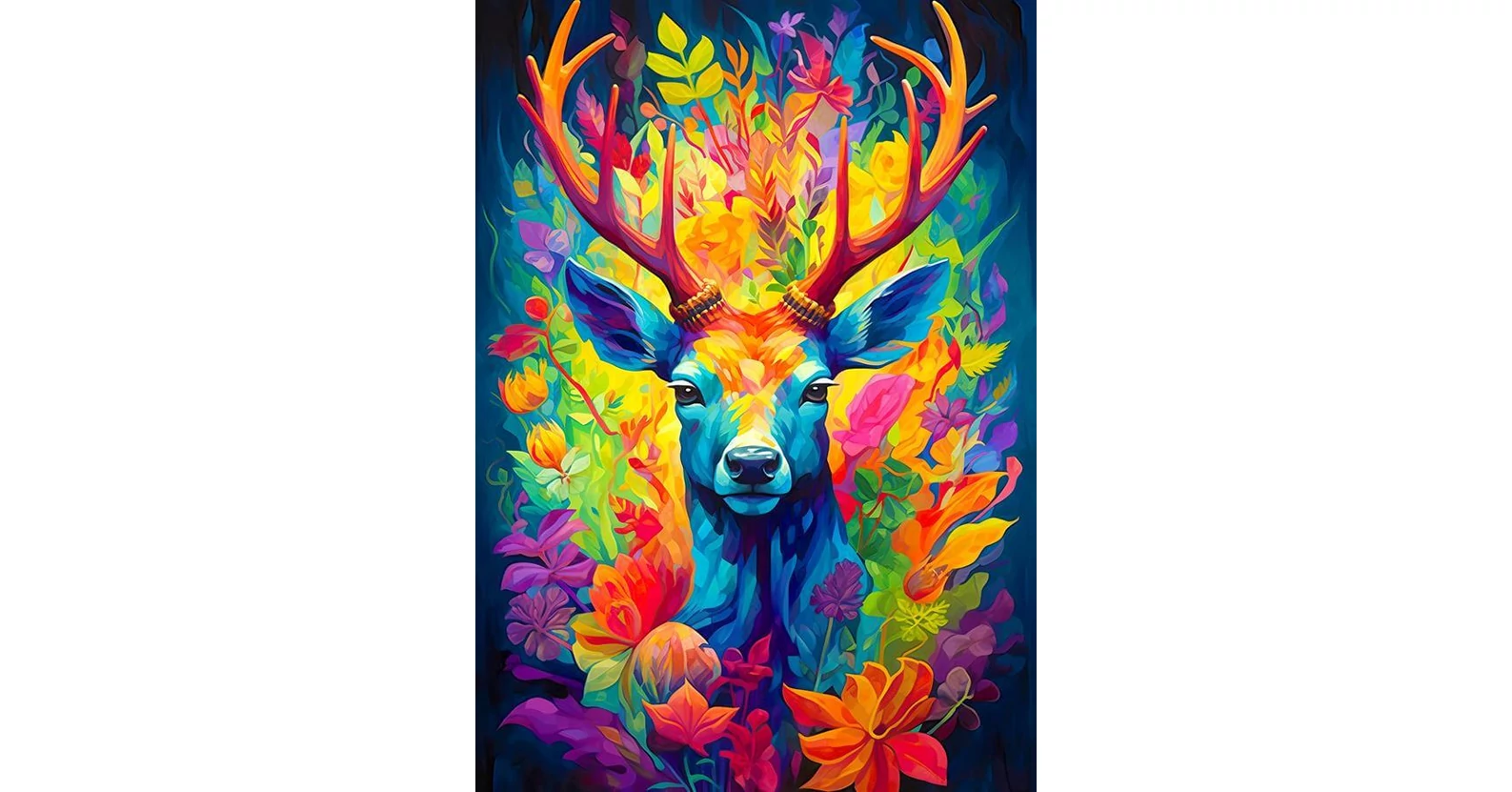 Enjoy Enjoy Puzzle - 2222 - Crowned Stag - 1000 db-os puzzle