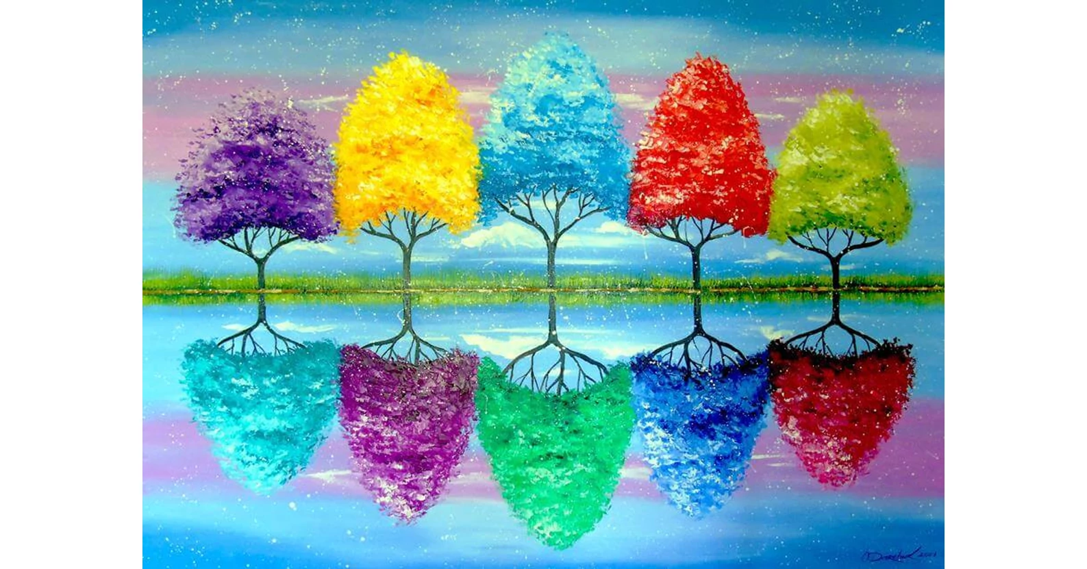 Enjoy Enjoy Puzzle - 1702 - Each Tree Has Its Own Colorful History - 1000 db-os puzzle