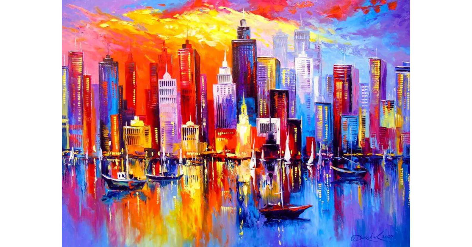 Enjoy 1705 - Evening New York - 1000 db-os puzzle - Puzzle 1000 db