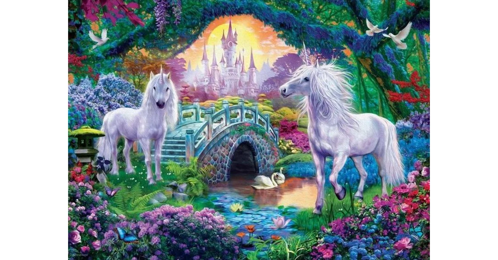 EuroGraphics EuroGraphics 6500-5363 - Unicorn Fairy Land - 500 db-os puzzle